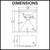390mm Single Bowl Stainless Steel Kitchen Sink Dimensions Diagram, Renovator Store Australia