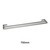 Aguzzo Montangna 750mm Polished Chrome Double Towel Rail for modern Australian bathrooms.