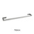 Aguzzo Montagna 750mm Brushed Stainless Steel Single Towel Rail for modern Australian bathrooms.