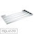 Aguzzo Montangna 600mm Polished Stainless Steel Towel Rack, Modern Wall-Mounted Bathroom Storage Australia.