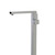Sleek Polished Chrome Floor Mounted Bath Spout for modern Australian bathrooms.