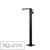 Aguzzo Matte Black Floor Mounted Bath Spout with Mixer, Stainless Steel Freestanding Bath Tap for Modern Bathrooms Australia