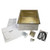 Higold 800mm Gold Stainless Steel Double Bowl Kitchen Sink with Accessories, Premium Modern Sink Australia