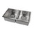 Modern Higold Double Bowl Kitchen Sink Upgrade, Premium Stainless Steel Undermount Sink Australia