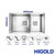 HIGOLD Vante 800mm Double Bowl Stainless Steel Kitchen Sink with Brushed Finish for Australian Kitchens