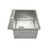 Spacious Brushed Finish Stainless Steel Kitchen Sink with Taphole, Modern Single Bowl Sink Australia