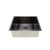 Higold 550mm Gunmetal Grey Stainless Steel Single Bowl Kitchen Sink, Big Capacity, Renovator Store Australia