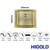 Higold Vante 550mm Single Bowl Kitchen Sink in PVD Champagne Gold, Nano Coated 304 Stainless Steel with Bead Blasted Finish, Available at Renovator Store Australia.