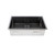 Higold Large Capacity Kitchen Sink in Gunmetal Finish, Modern Stainless Steel Sink Australia