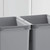 Easy to install under-sink twin kitchen waste bin and pull-out rubbish basket for Australian kitchen cabinets.