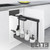 Elite Nero Under-Sink Pull-Out Detergent Organiser for Kitchen Storage, Renovator Store Australia