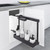Elite Nero Under Sink Pull Out Detergent Organiser and Storage Caddy for Modern Kitchens Australia