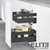 Elite Nero Black Kitchen Pull-Out Cabinet Organiser for 300mm Cupboards, Modern Kitchen Storage Australia.