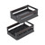 Elite Nero Dark Grey Kitchen Cupboard Pull Out Storage Basket Organiser for Modern Australian Kitchens