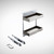 HIGOLD Shearer 2.0 Style Universal Pull-Out Tray Basket for 200mm kitchen cabinets, featuring a grey finish and space-saving side-mount design for efficient pantry organization in Australia.