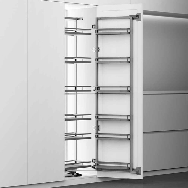 Higold Diamond PRO Open Out Tandem Pantry Unit Internal Frame for 450mm Kitchen Cabinets - Renovator Store Australia