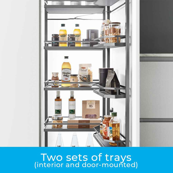 Higold Diamond PRO Two-Set of Trays for Pull Out Kitchen Pantry Units - Renovator Store Australia