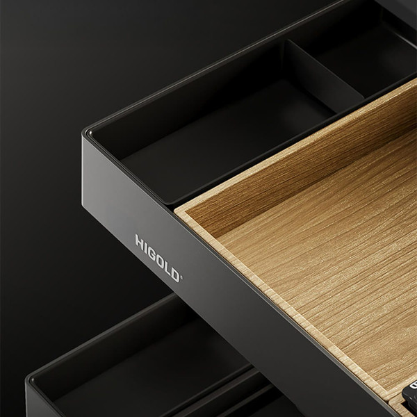 Slide-Out Kitchen Pantry Shelf with Dividers and Wine Storage for 600mm Cabinet - Renovator Store Australia
