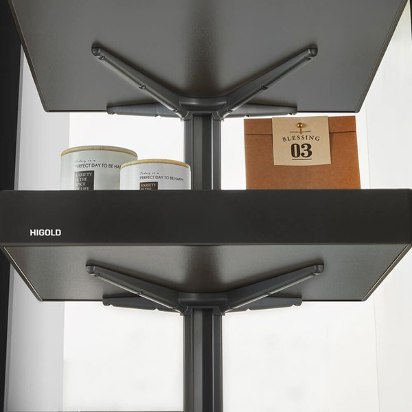 Higold Kitchen Storage Tall Pull Out Pantry Unit with Adjustable Height and Soft Close Trays - Renovator Store Australia