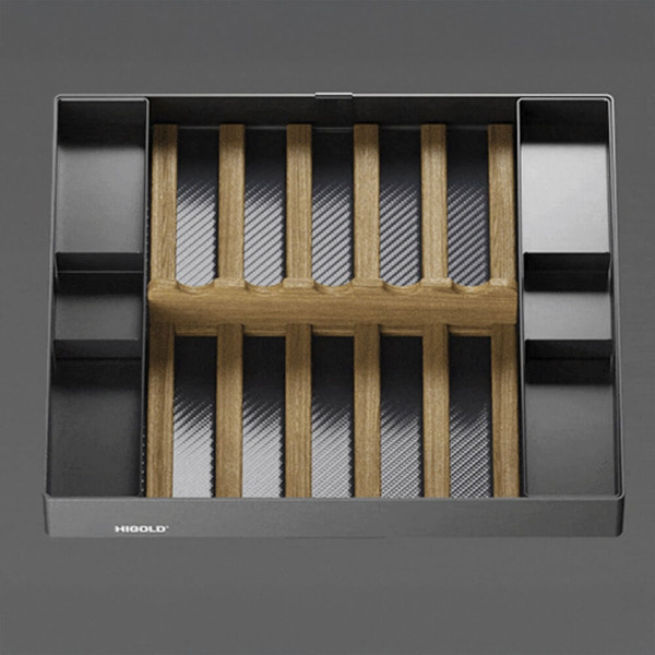 Modern Kitchen Pantry Storage Pull-Out Wine Drawer with High-Quality Wooden Shelf - Renovator Store Australia