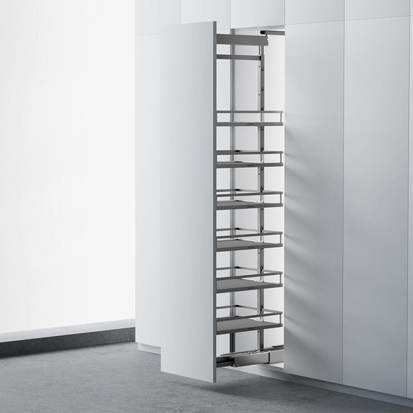 Higold Diamond PRO Soft Close Pull Out Kitchen Pantry Unit with Durable Steel Shelves for Modern Australian Kitchen Storage - Renovator Store Australia