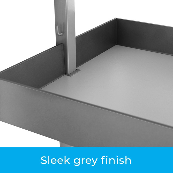 Higold Shearer Soft Close Kitchen Pantry Grey Storage Baskets for Modern Australian Kitchens - Renovator Store Australia
