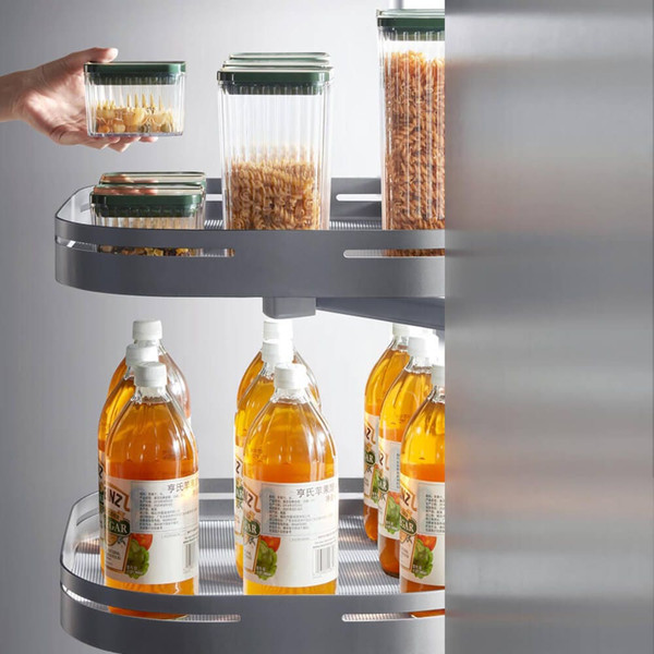 Higold Shearer Swivel Pull Out Pantry Unit with Soft Close Rotatable Baskets for Modern Kitchen Storage Australia