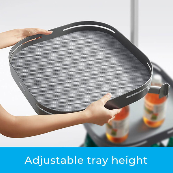 Higold Shearer Tourbillon Swivel Pantry with Adjustable Tray Placement for Tall and Short Items - Renovator Store Australia