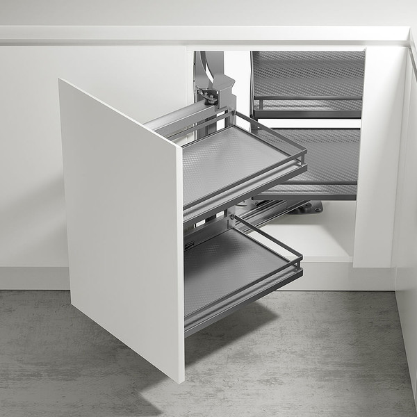 Optimised kitchen corner storage solution for modern Australian homes by Renovator Store.