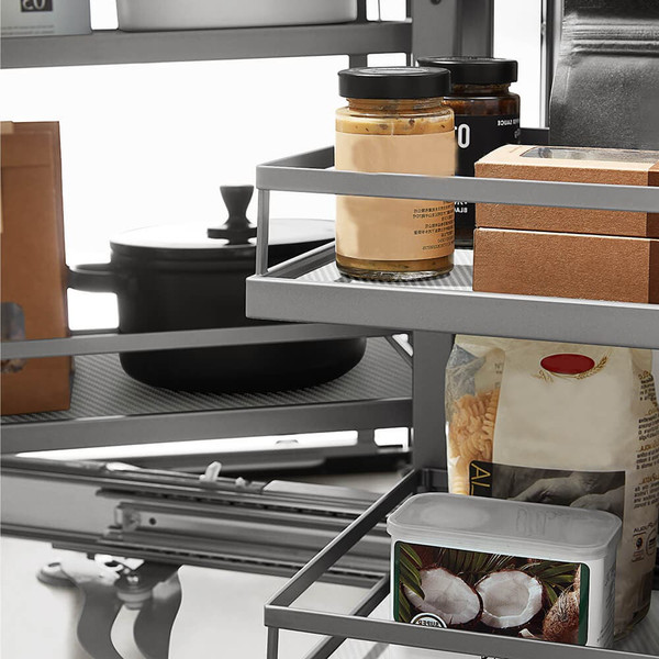 Higold Diamond PRO Magic Corner Pull Out Kitchen Storage right opening for 900mm blind corner cabinets in Australia