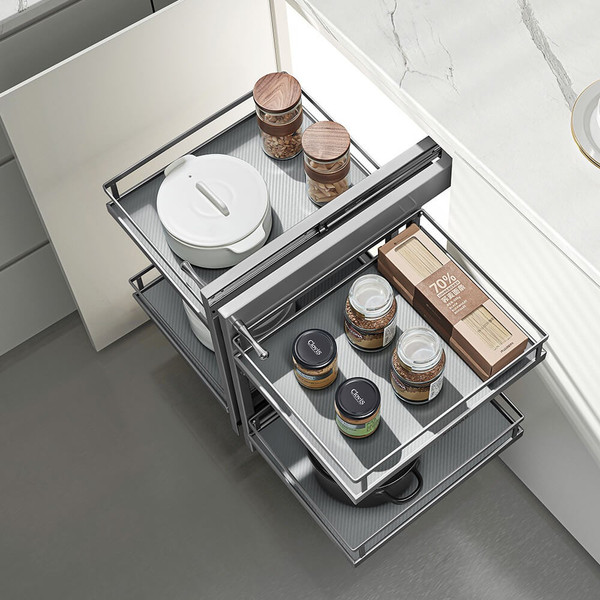 Higold Diamond PRO Show Hand Magic Corner II Pull Out Kitchen Storage for 900mm Blind Corner Cabinet in Australia
