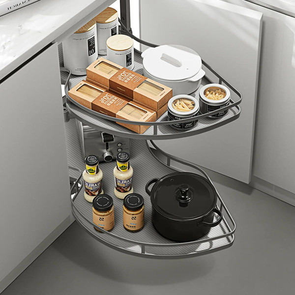 Higold Kitchen Corner Storage Underbench Pull Out Shelves Left Mount Installation Australia