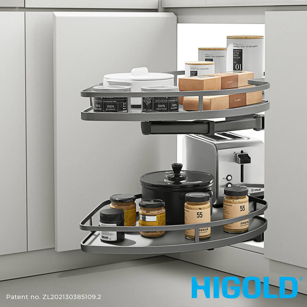 HIGOLD Blind Corner Kitchen Cabinet Storage Solution for Modern Australian Kitchens
