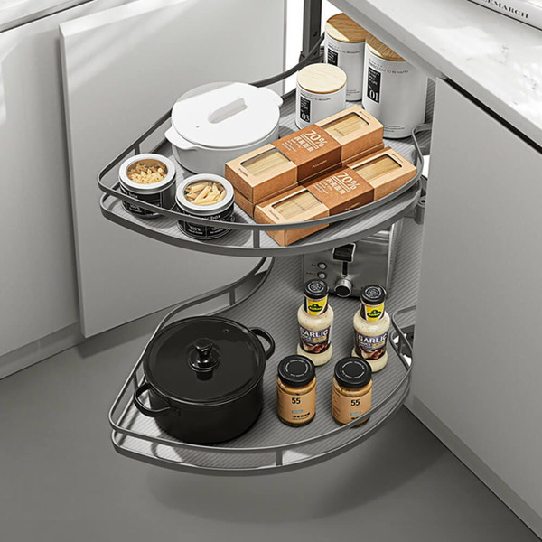 Underbench Kitchen Blind Corner Pull-Out Shelves for Efficient Storage Australia