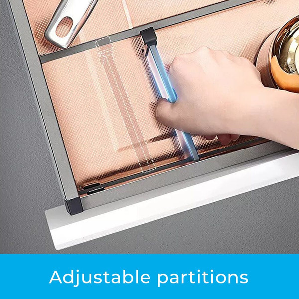 Higold Shearer 2.0 Multipurpose Pull Out Kitchen Drawer with Adjustable Partitions for Organized Cabinet Storage Australia
