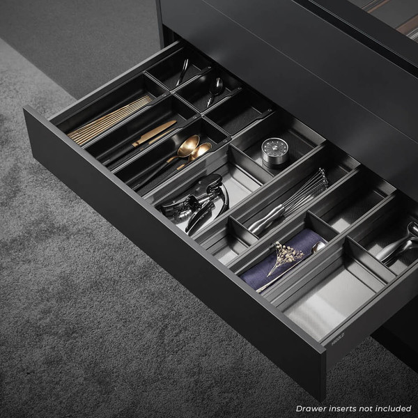 Modern Kitchen Cabinet Base Drawer Pull Out with Soft Close Glides for Organized Storage Australia