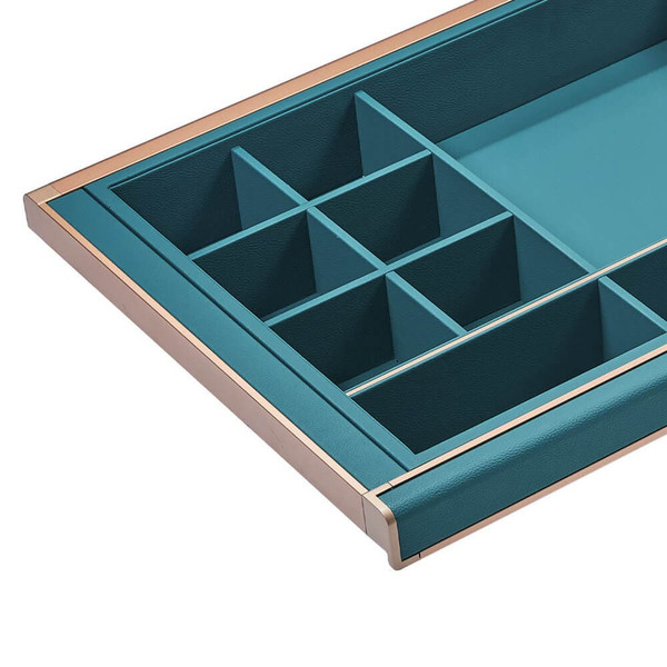 Pull Out Wardrobe Drawer Multi-Storage Box for Underwear and Undergarments - Higold B Series Tiffany Teal Australia