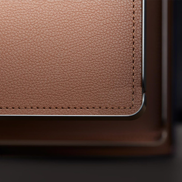 Higold B Series natural brown vegan leather wardrobe trays for organized home storage solutions in Australia.