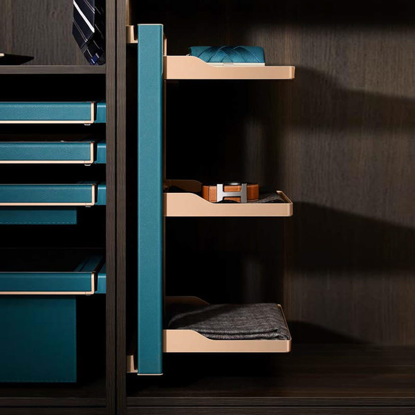 Higold B Series Tiffany Teal 3-Tier Side Mount Wardrobe Organiser for Luxury Bags and Accessories - Melbourne, Australia