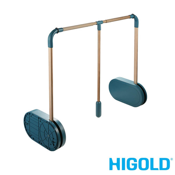 Higold B Series Teal Finish Lift Up and Down Clothes Hanging Rack for 900mm Wardrobe Cabinets Australia