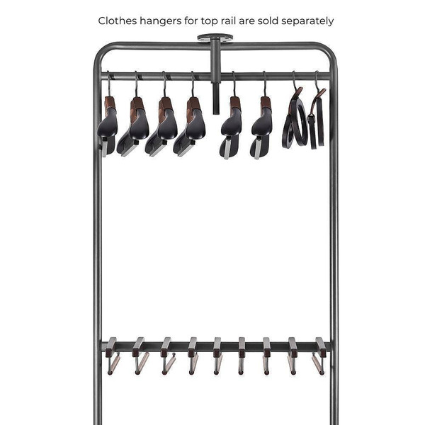 Higold A Series 3-Tier Slide Out Wardrobe Storage Basket with Natural PU Leather Shelves and Grey Trim for 400mm Cabinets in Australia