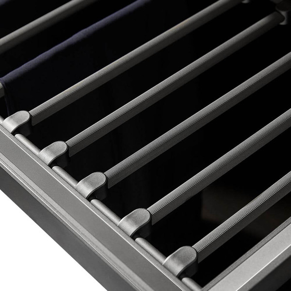 Higold A Series Grey Luxury Pull Out Trouser Rack Wardrobe Storage Organiser Australia