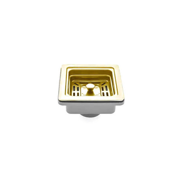 Premium Higold champagne gold stainless steel kitchen sink drain waste and strainer for modern Australian homes.