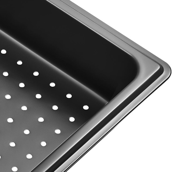 Higold PVD Gunblack Stainless Steel Colander for Kitchen Sinks in Australia - 375mm Nano Coated Sink Accessory