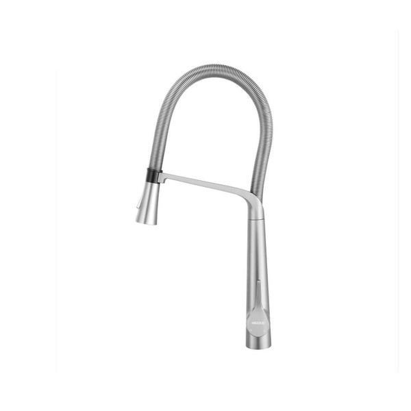 Modern Brushed PVD Gold Magnetic Pull-Out Kitchen Mixer Tap for Australian Homes
