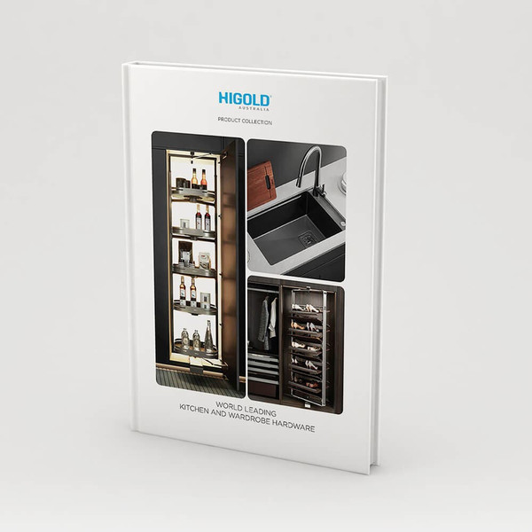 Higold Functional Storage Solutions 2024 Product Catalog for Kitchen and Wardrobe Hardware Australia