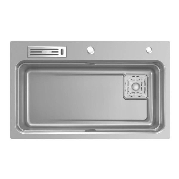 Belle-Luxe-2-Dual-Step-Single-Bowl-Workstation-Kitchen-Sink-Pvd-Grey