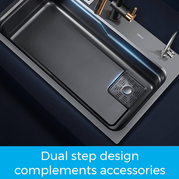 Dual-Step-Single-Bowl-Workstation-Sink