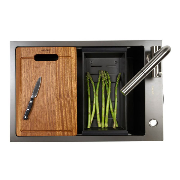 Higold-Side-Mounted-Kitchen-Sink-Installed-Accessories