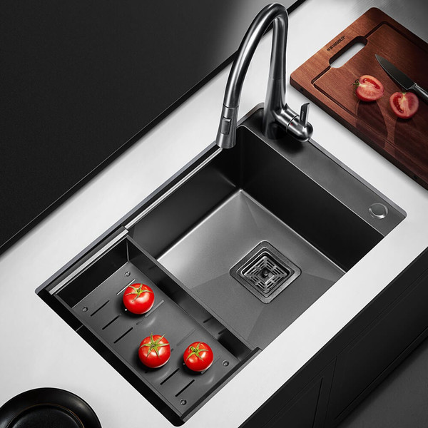 Pvd-Black-680Mm-Multi-Functional-Single-Bowl-Workstation-Sink_1
